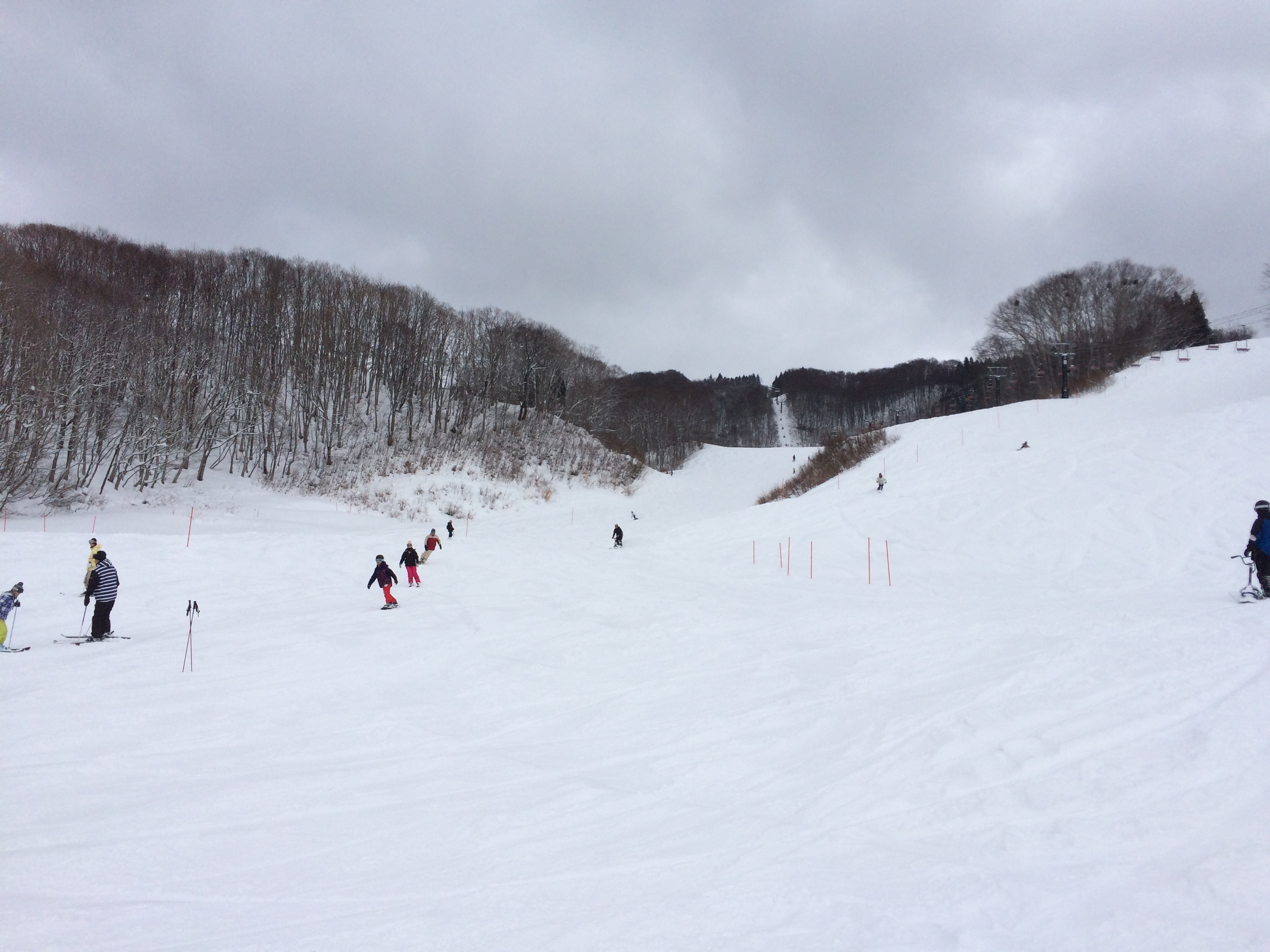 北秋田市 阿仁スキー場で初滑り。
