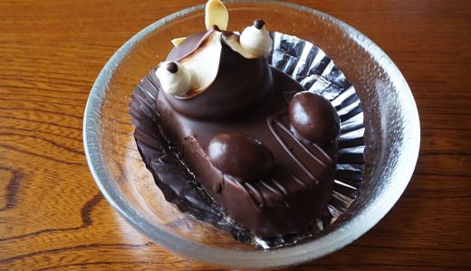 能代市二ツ井 ポピー平泉菓子店のたぬきケーキ